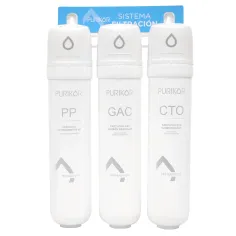 Sistema de filtración 3 etapas