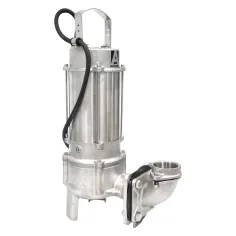 Motobomba sumergible para efluentes y lodos
