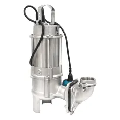Motobomba sumergible para efluentes y lodos
